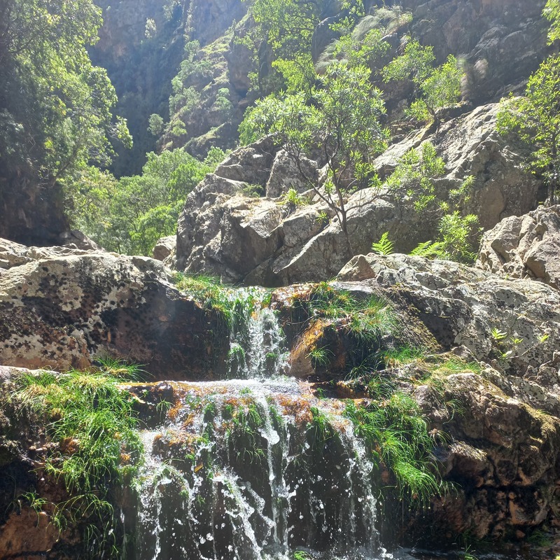 Kromrivier Hike waterfall